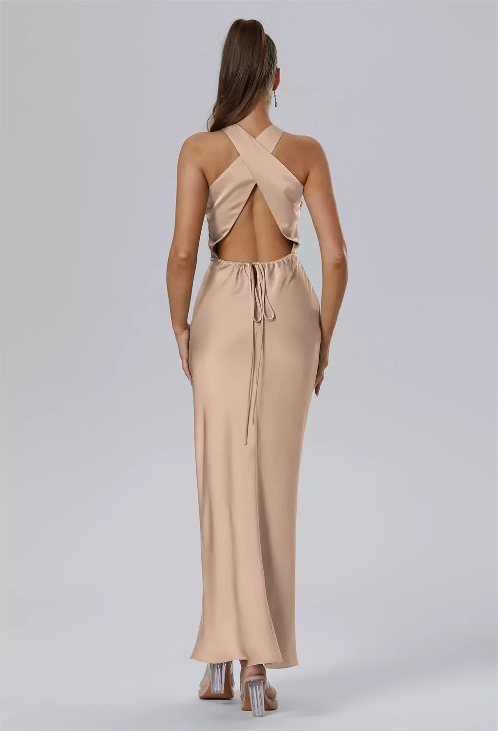 AW Teigne Taupe  Spring Wedding Guest Dresses